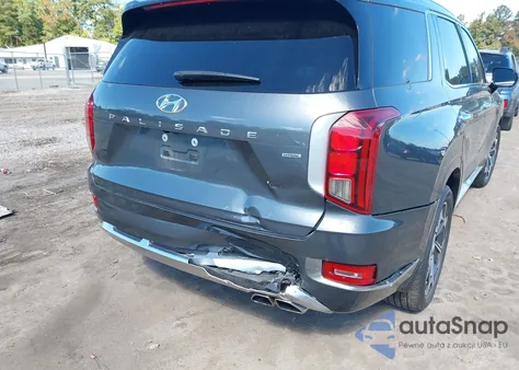 2021 Hyundai Palisade Calligraphy from USA, damaged, VIN KM8R7DHEXMU329339
